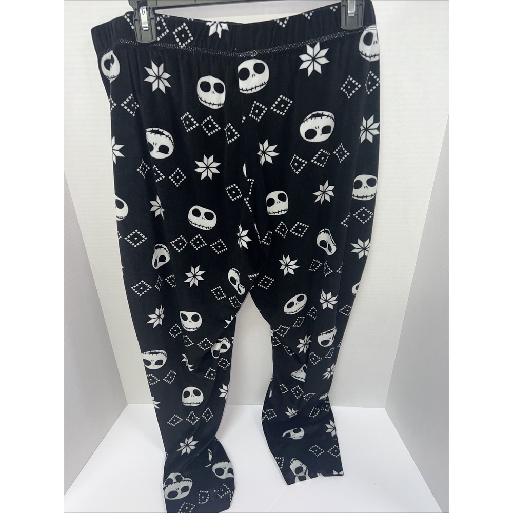 Disney Nightmare Before Christmas Pajama Pants Women's Size XL Black - Picture 2 of 3